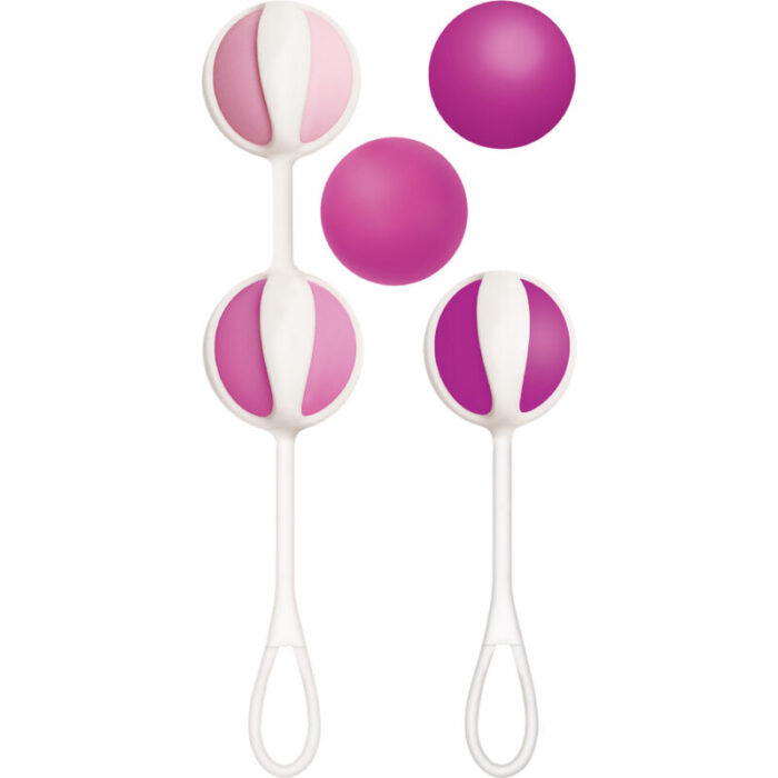 G-VIBE - SET 5 GEISHA BALLS3 ROSA - CandyHot - Foto 1