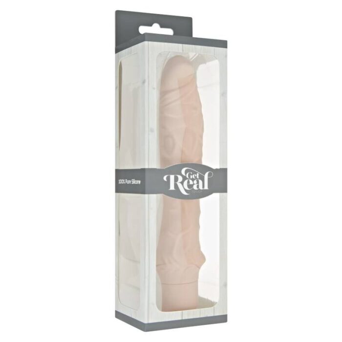 GET REAL - CLASSIC LARGE VIBRADOR NATURAL - CandyHot - Foto 3