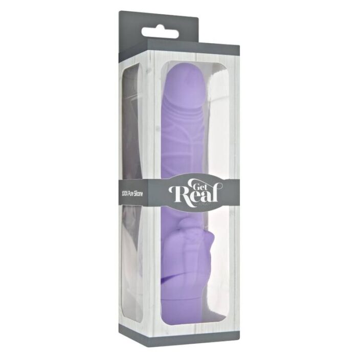 GET REAL - CLASSIC STIM VIBRADOR MORADO - CandyHot - Foto 3