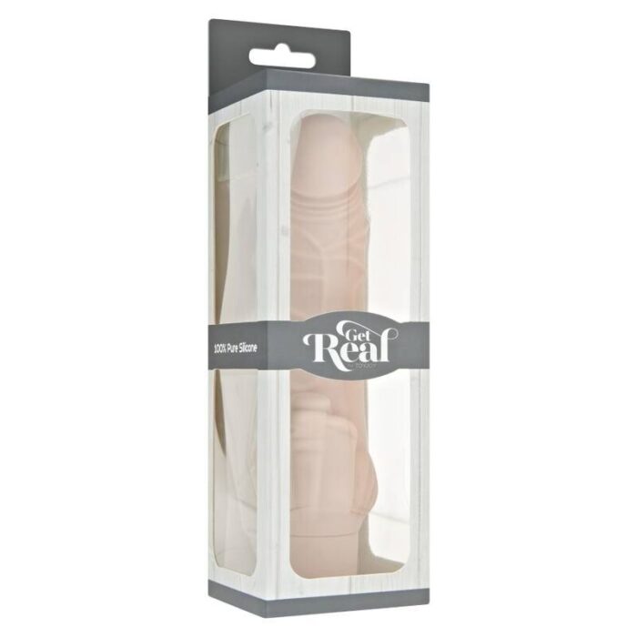 GET REAL - CLASSIC STIM VIBRADOR NATURAL - CandyHot - Foto 3