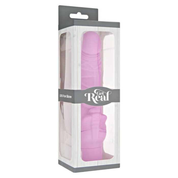 GET REAL - CLASSIC STIM VIBRADOR ROSA - CandyHot - Foto 3