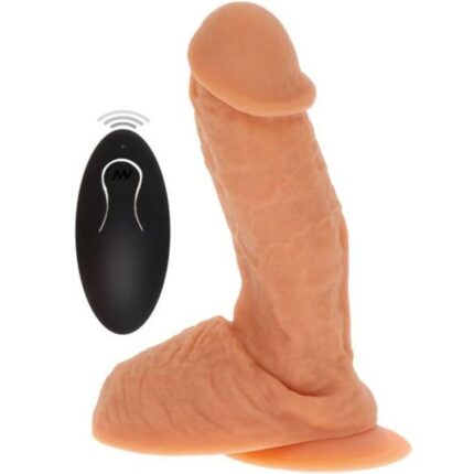 GET REAL - DILDO VIBRADOR SILICONA NATURAL - CandyHot - Foto 1