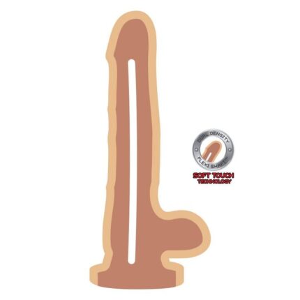 5 CM CON TESTÍCULOS NATURAL - CandyHot - Foto 1