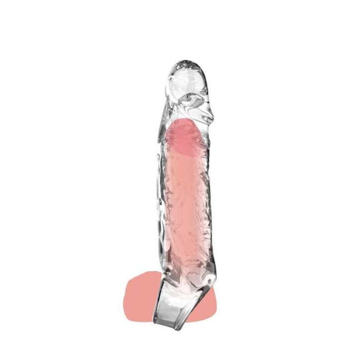 GET REAL - EXTENSION MEDIO 16 CM TRANSPARENTE - CandyHot - Foto 2