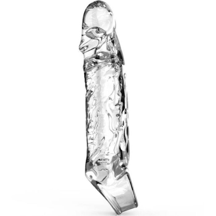 GET REAL - EXTENSION MEDIO 16 CM TRANSPARENTE - CandyHot - Foto 1