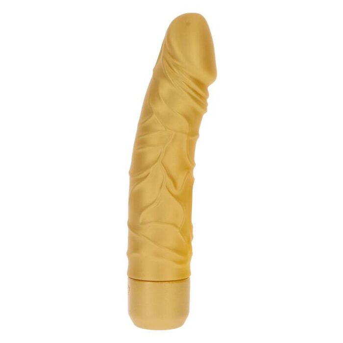 GET REAL - GOLD DICKER ORIGINAL VIBRADOR DORADO - CandyHot - Foto 2