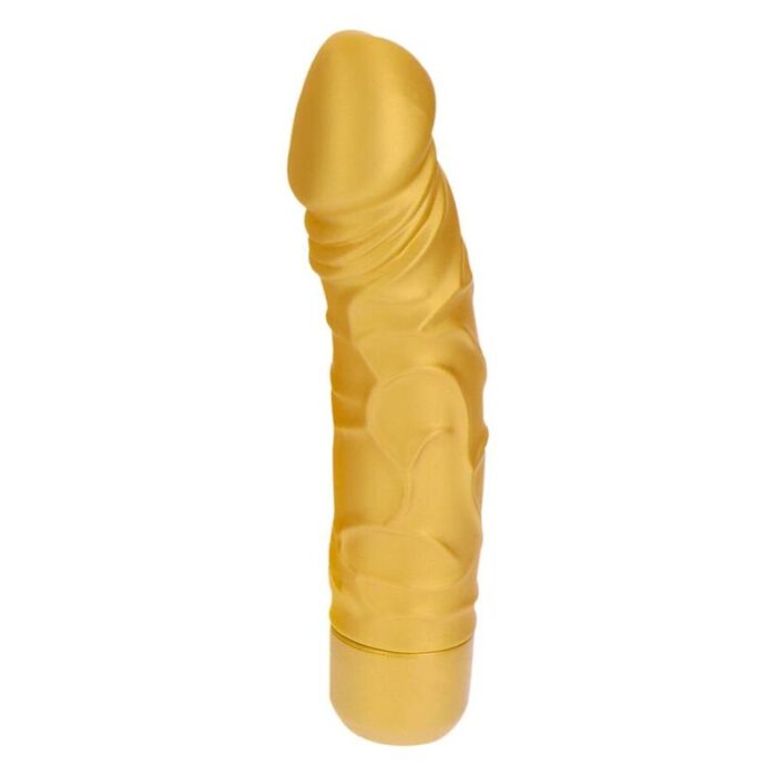 GET REAL - GOLD DICKER ORIGINAL VIBRADOR DORADO - CandyHot - Foto 3