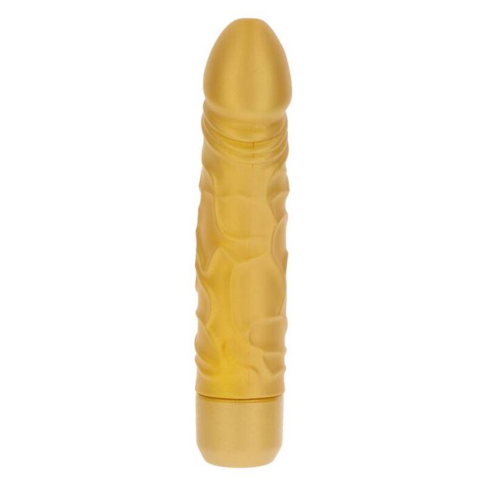 GET REAL - GOLD DICKER ORIGINAL VIBRADOR DORADO - CandyHot - Foto 4