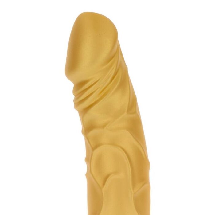 GET REAL - GOLD DICKER ORIGINAL VIBRADOR DORADO - CandyHot - Foto 5