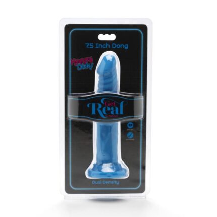 GET REAL - HAPPY DICKS DONG 19 CM AZUL - CandyHot - Foto 2