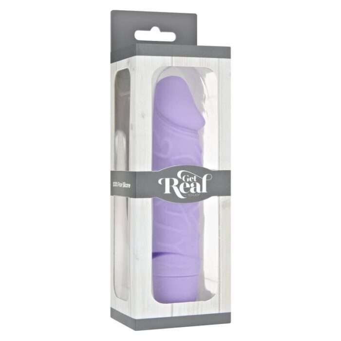 GET REAL - MINI CLASSIC VIBRADOR MORADO - CandyHot - Foto 3