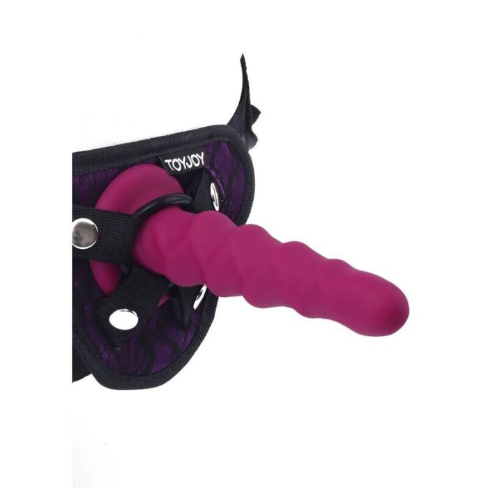 GET REAL - RIBBED DONG 12 CM ROJO - CandyHot - Foto 2