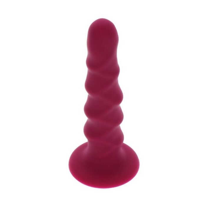 GET REAL - RIBBED DONG 12 CM ROJO - CandyHot - Foto 3