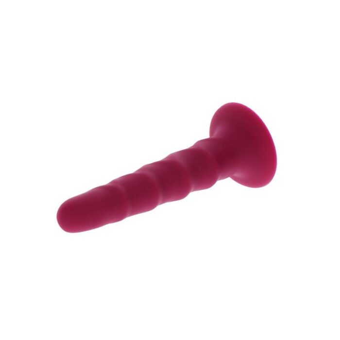 GET REAL - RIBBED DONG 12 CM ROJO - CandyHot - Foto 4