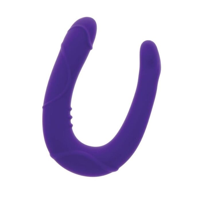 GET REAL - VOGUE MINI DOBLE DONG MORADO - CandyHot - Foto 2