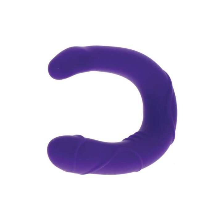 GET REAL - VOGUE MINI DOBLE DONG MORADO - CandyHot - Foto 4
