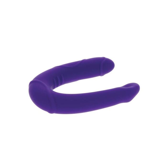 GET REAL - VOGUE MINI DOBLE DONG MORADO - CandyHot - Foto 6
