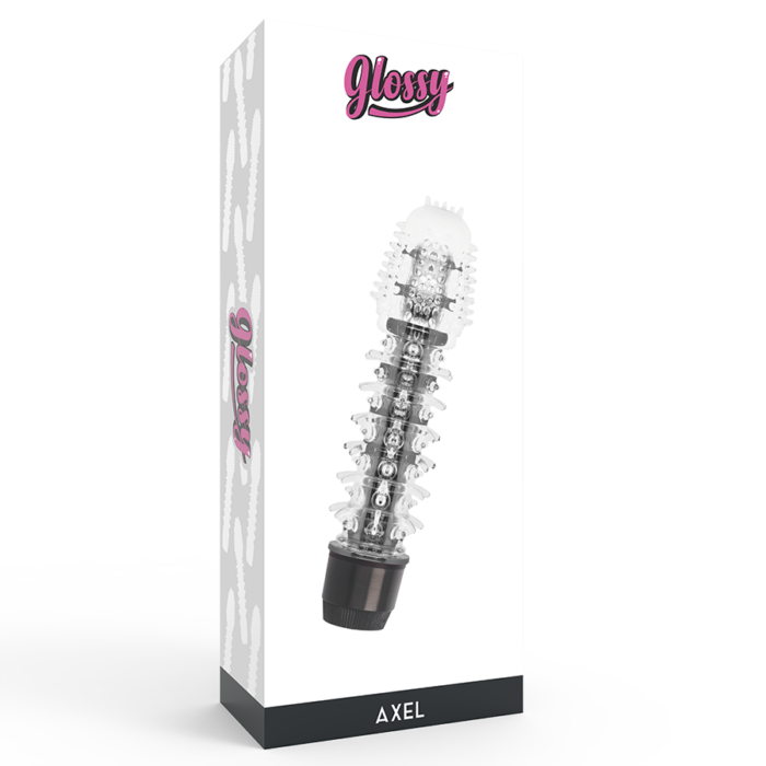 GLOSSY - AXEL VIBRADOR NEGRO - CandyHot - Foto 4
