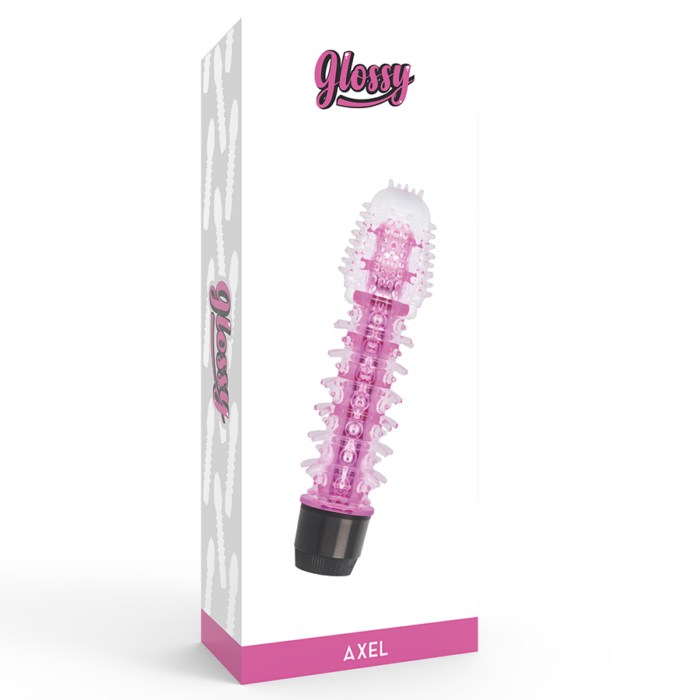GLOSSY - AXEL VIBRADOR ROSA - CandyHot - Foto 4