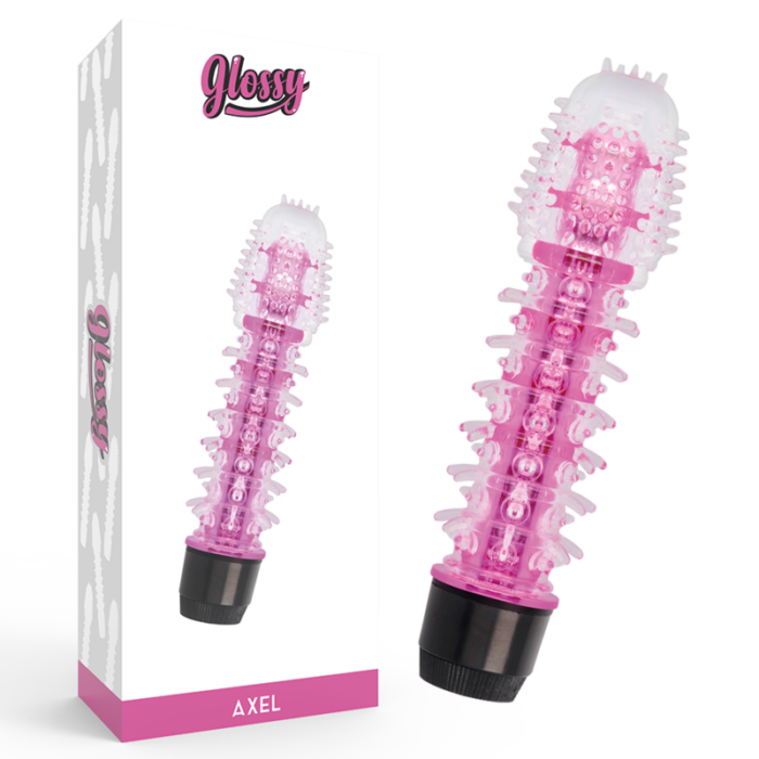 GLOSSY - AXEL VIBRADOR ROSA - CandyHot - Foto 1