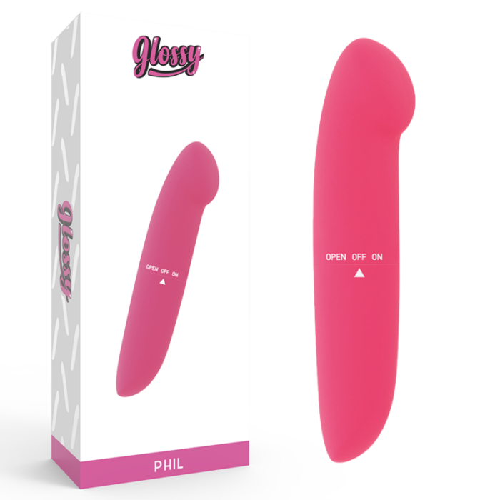 GLOSSY - PHIL VIBRADOR ROSA - CandyHot - Foto 1