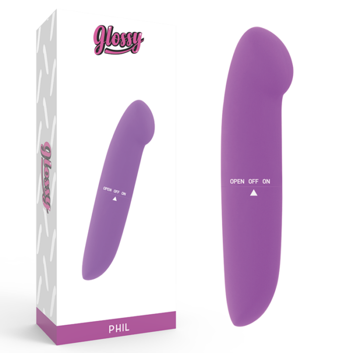 GLOSSY - PHIL VIBRATOR LILA - CandyHot - Foto 1