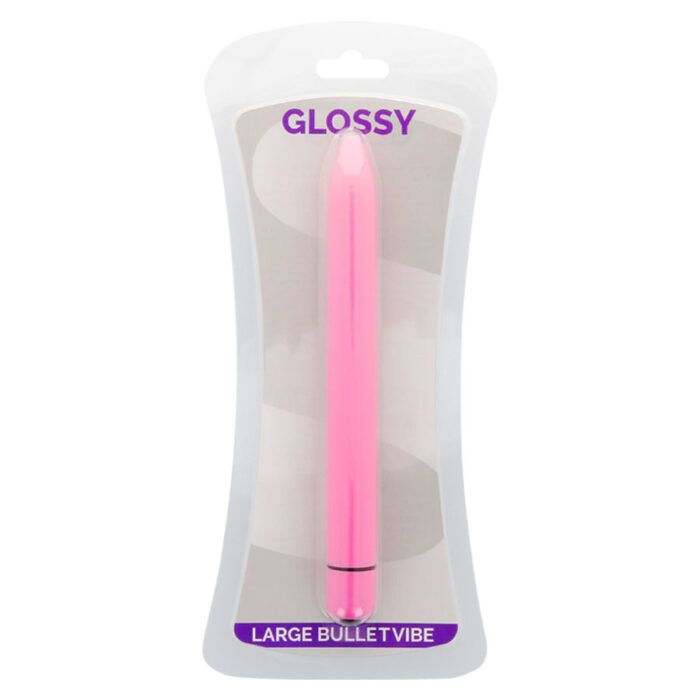 GLOSSY - SLIM VIBRADOR ROSA INTENSO - CandyHot - Foto 3
