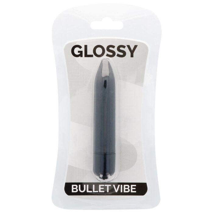 GLOSSY - THIN VIBRADOR NEGRO - CandyHot - Foto 3