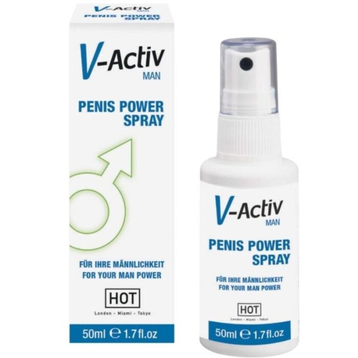 HOT - V-ACTIV SPRAY POTENCIADOR HOMBRE 50ML - CandyHot - Foto 1