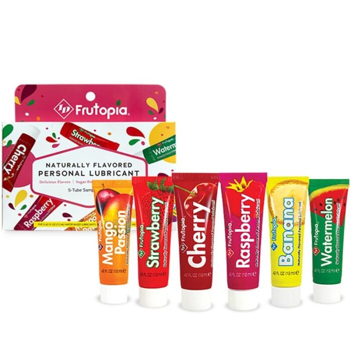 ID FRUTOPIA - LUBRICANTE SURTIDO 5 PACK 12 ML - CandyHot - Foto 1