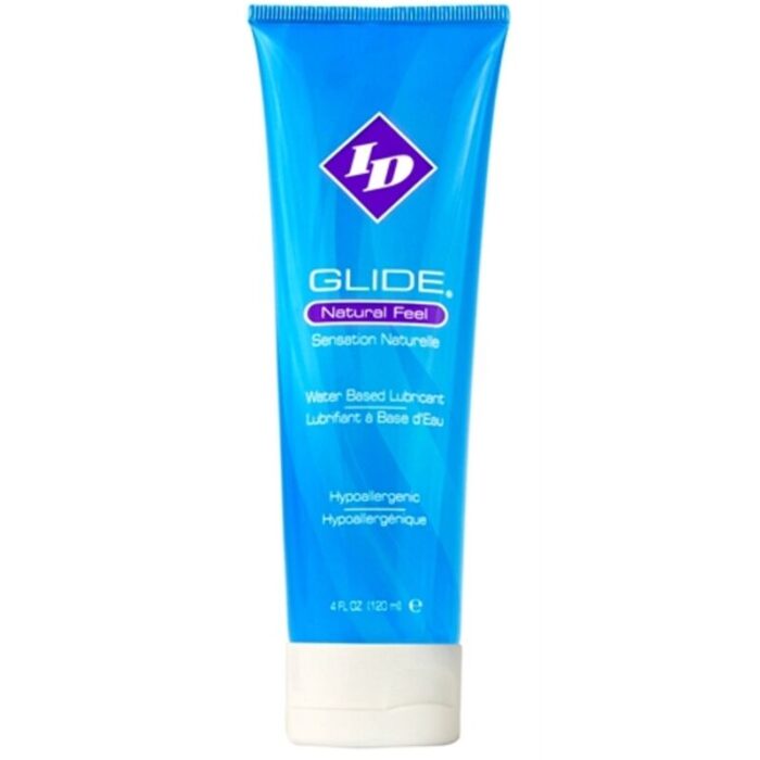 ID GLIDE - LUBRICANTE BASE AGUA ULTRA LONG LASTING TRAVEL TUBE 120 ML - CandyHot - Foto 1