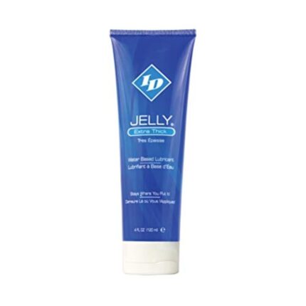 ID JELLY - LUBRICANTE BASE AGUA EXTRA THICK TRAVEL TUBE 120 ML - CandyHot - Foto 1