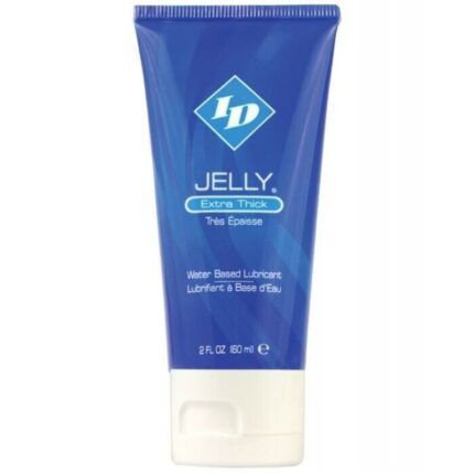 ID JELLY - LUBRICANTE BASE AGUA EXTRA THICK TRAVEL TUBE 60 ML - CandyHot - Foto 1