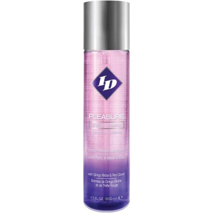 ID PLEASURE - LUBRICANTE BASE AGUA TINGING SENSATION 500 ML - CandyHot - Foto 1
