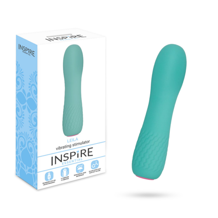 INSPIRE ESSENTIAL - LEILA VIBRADOR TURQUESA - CandyHot - Foto 1
