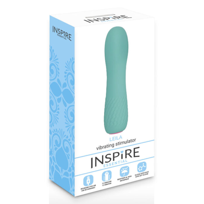 INSPIRE ESSENTIAL - LEILA VIBRADOR TURQUESA - CandyHot - Foto 3