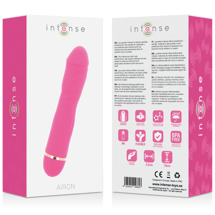 INTENSE - AIRON 20 SPEEDS SILICONE ROSA - CandyHot - Foto 6