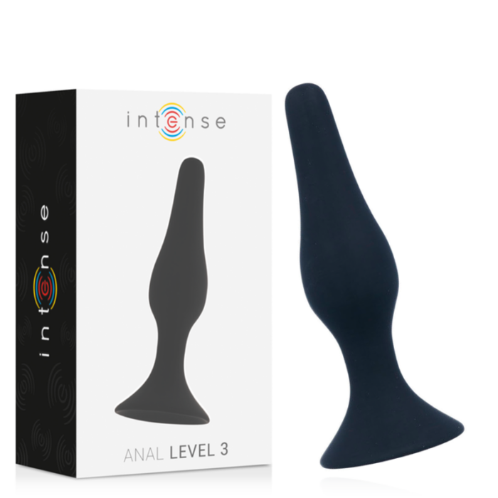 INTENSE - ANAL LEVEL 3 12.5CM NEGRO - CandyHot - Foto 1