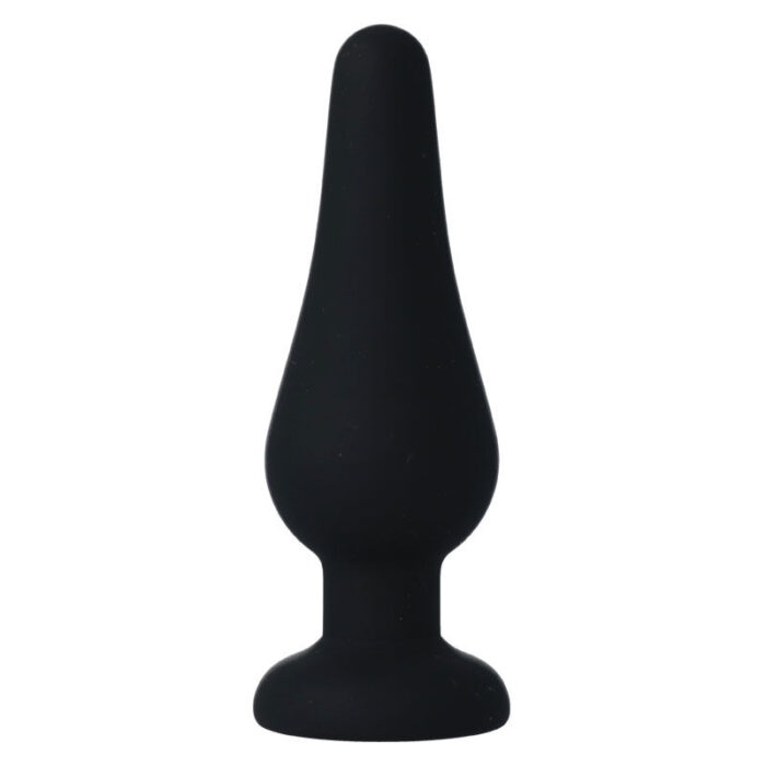 INTENSE - ANAL PLUG PIPO M SILICONE NEGRO 11 CM - CandyHot - Foto 2