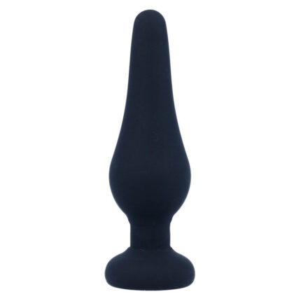INTENSE - ANAL PLUG PIPO S SILICONE NEGRO 9.8 CM - CandyHot - Foto 2