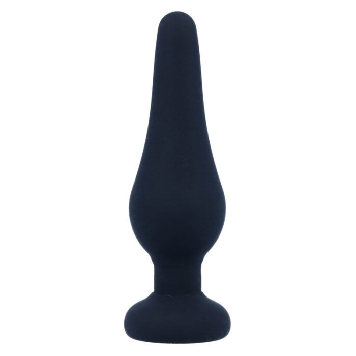 INTENSE - ANAL PLUG PIPO S SILICONE NEGRO 9.8 CM - CandyHot - Foto 2