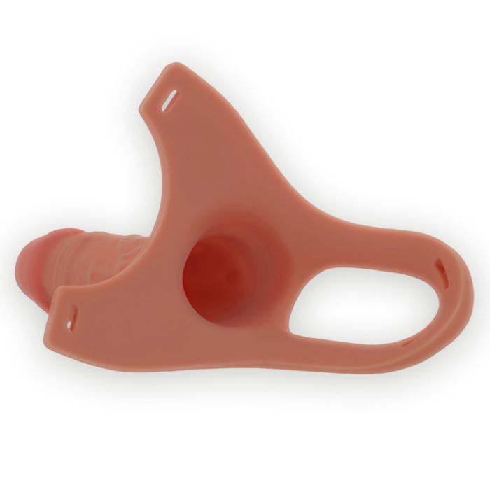 INTENSE - ARNÉS HUECO CON DILDO SILICONA 16 X 3.5 CM - CandyHot - Foto 5