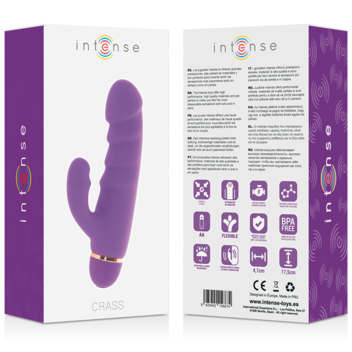 INTENSE - CRASS 20 SPEEDS SILICONE LILA - CandyHot - Foto 6