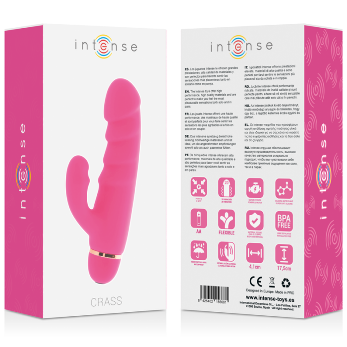 INTENSE - CRASS 20 SPEEDS SILICONE ROSA - CandyHot - Foto 6