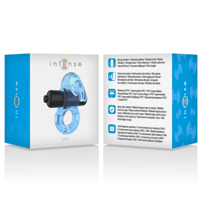 INTENSE - FRY ANILLO VIBRADOR AZUL - CandyHot - Foto 5
