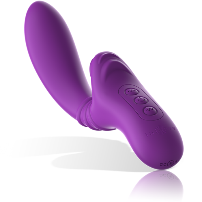 INTENSE - HARRY VIBRADOR FLEXIBLE CON LENGUA MORADO - CandyHot - Foto 4