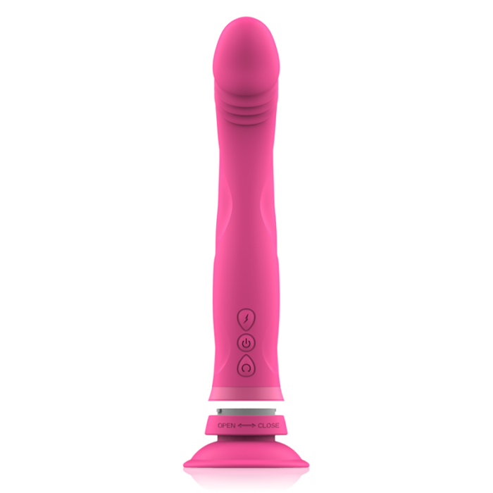 INTENSE - MICHELANGELO DILDO VIBRADOR SILICONA ROSA - CandyHot - Foto 3