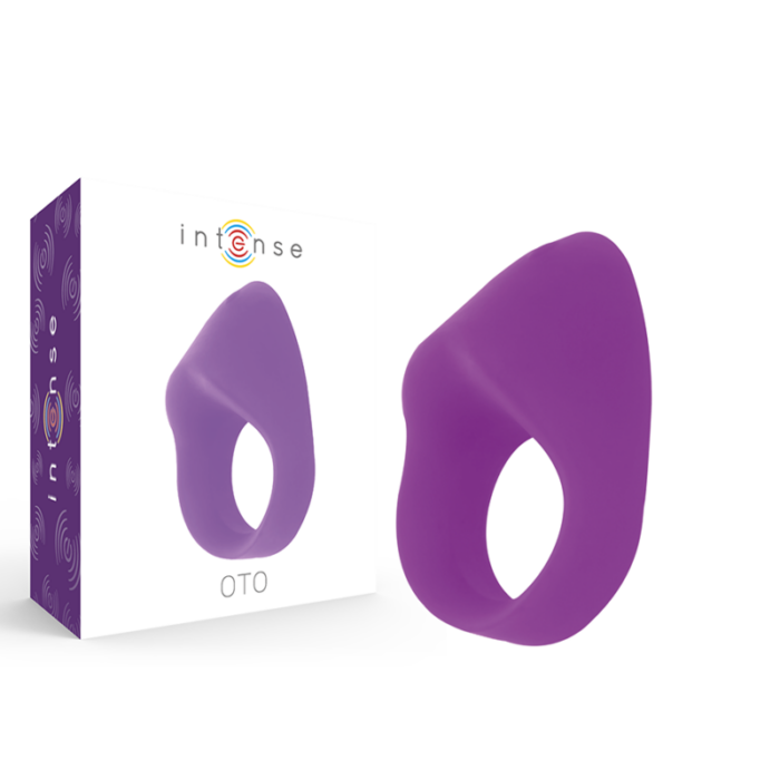 INTENSE - OTO ANILLO VIBRADOR RECARGABLE LILA - CandyHot - Foto 1