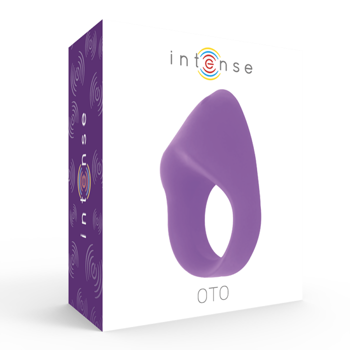 INTENSE - OTO ANILLO VIBRADOR RECARGABLE LILA - CandyHot - Foto 5