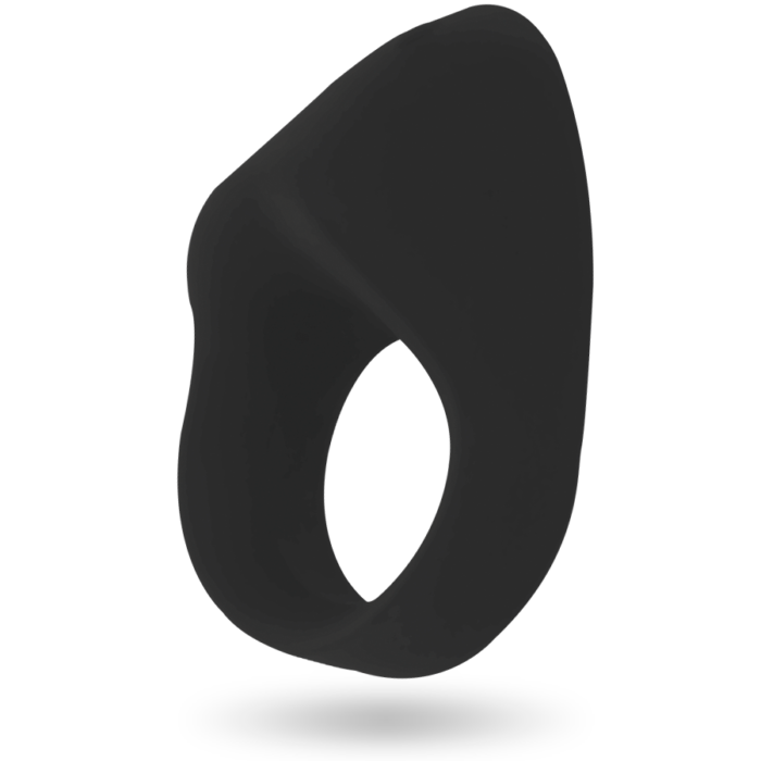 INTENSE - OTO ANILLO VIBRADOR RECARGABLE NEGRO - CandyHot - Foto 2